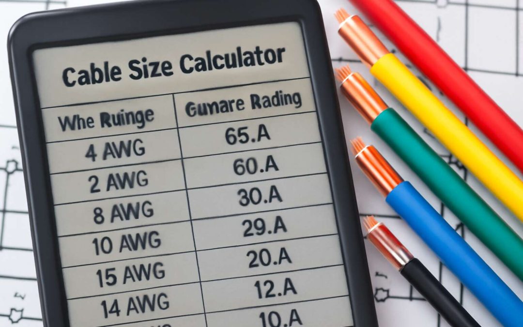 Master Your Wiring with Our Easy-to-Use Electrical Cable Size Calculator for Safe Power Installations