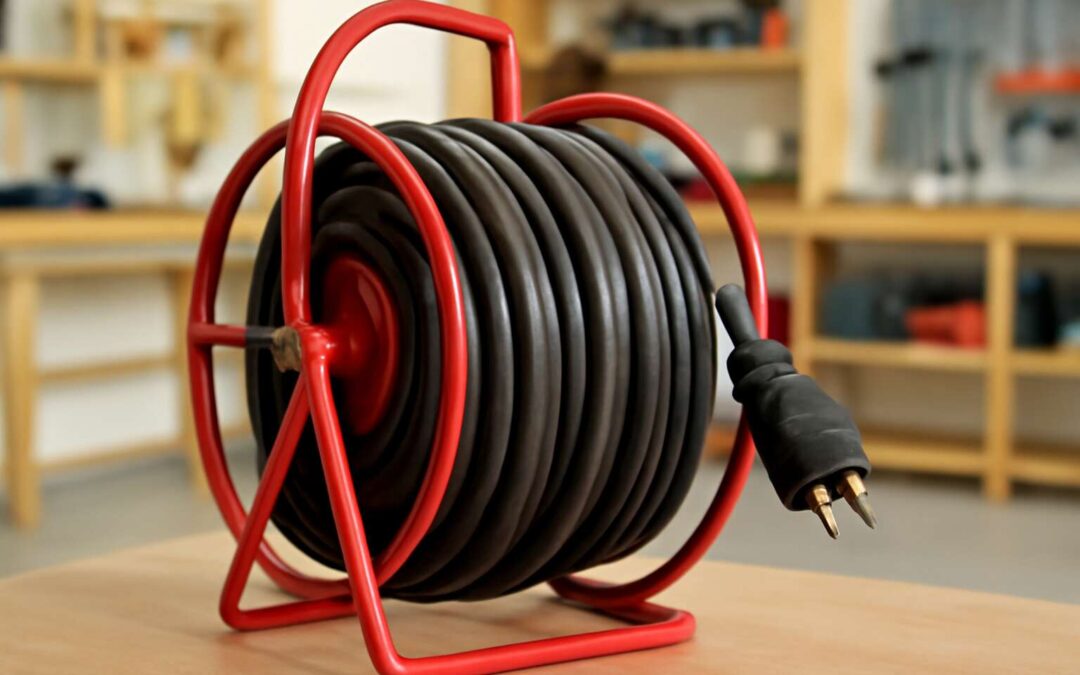 Reel in power with an electrical cable reel that keeps cords tidy and ready.