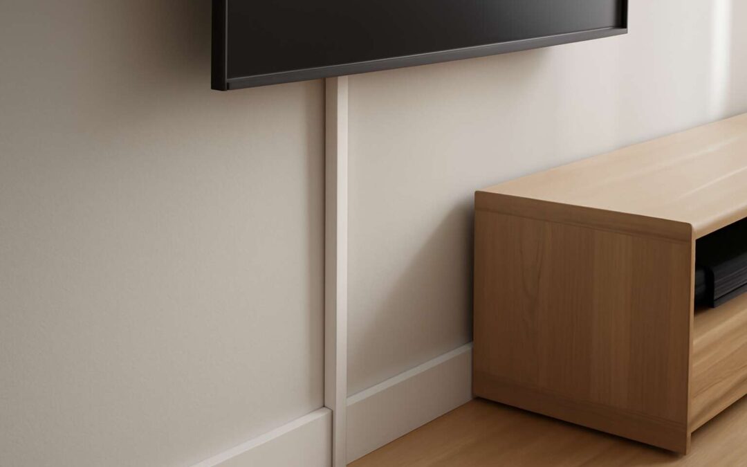 electrical cable wall cover: hide wires with style and safety.