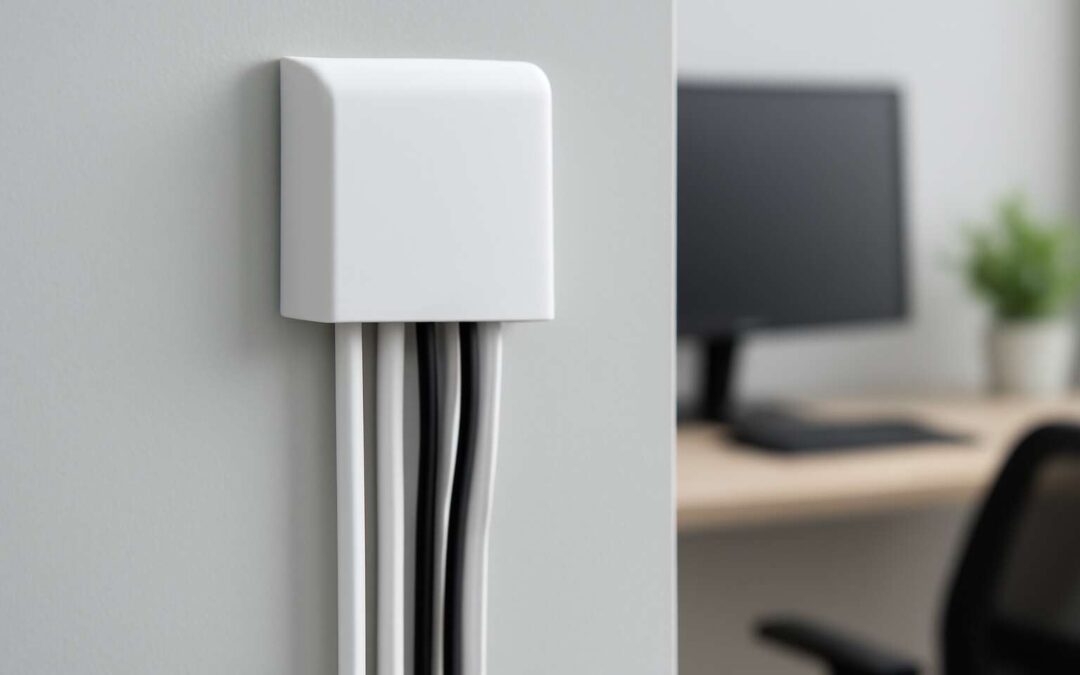 Upgrade your space with an electrical cable entry cover for safer, cleaner walls