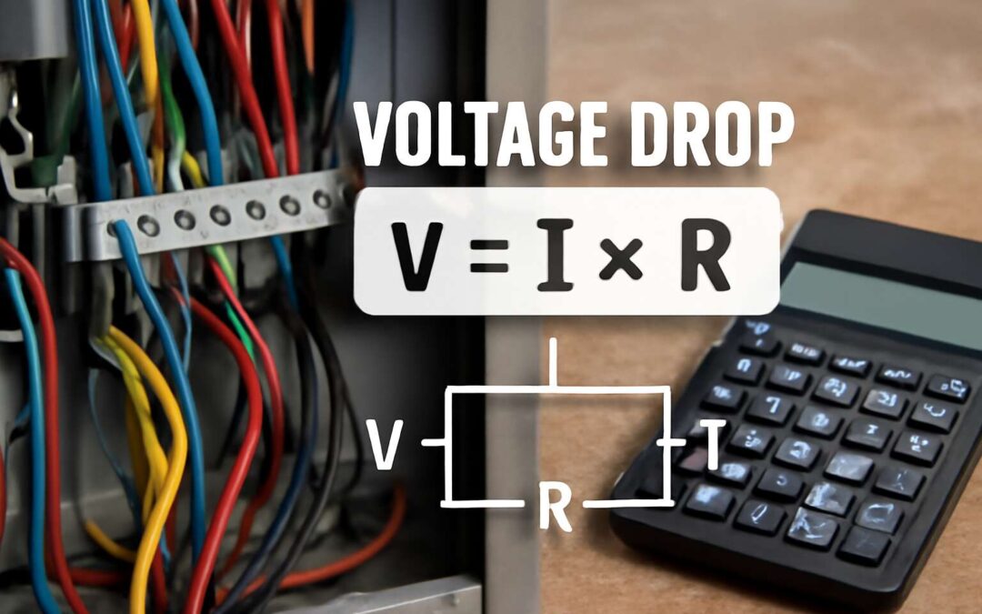 electrical cable voltage drop calculation formula