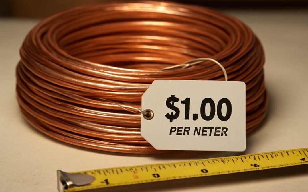 electrical cable wire price per meter