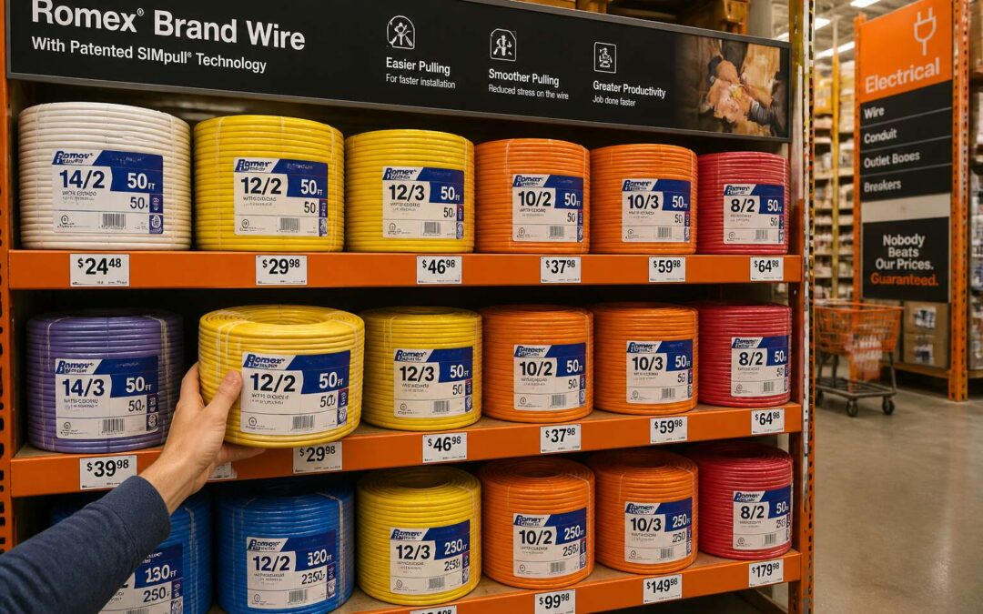 electrical cable home depot